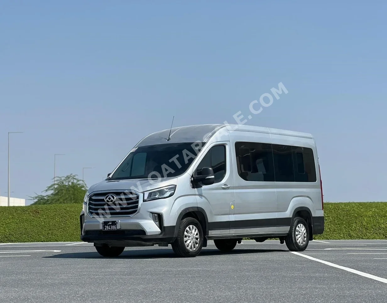 Maxus  DELIVER 9  2022  Manual  40,800 Km  4 Cylinder  Rear Wheel Drive (RWD)  Van / Bus  Silver