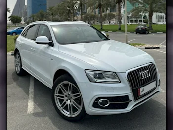 اودي  كيو 5  40 TFSI Quattro  2015  اوتوماتيك  122,000 كم  4 سلندر  دفع كلي مستمر  اس يو في  أبيض