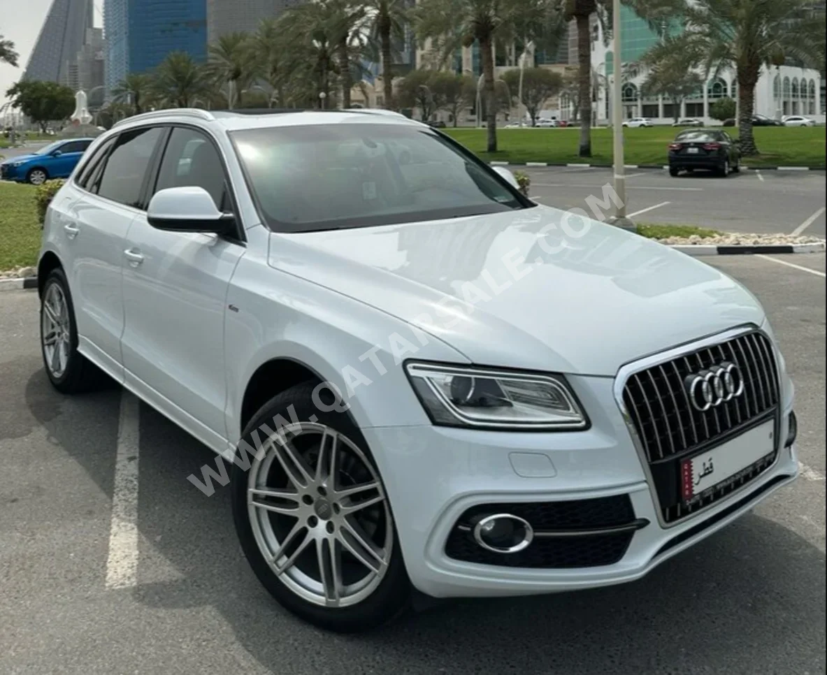 اودي  كيو 5  40 TFSI Quattro  2015  اوتوماتيك  122,000 كم  4 سلندر  دفع كلي مستمر  اس يو في  أبيض