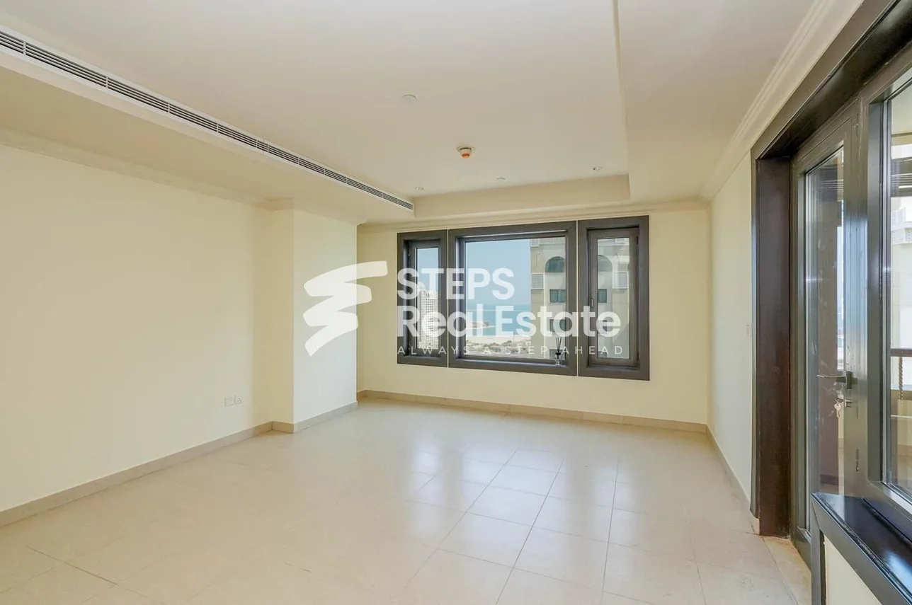 2 Bedrooms  Apartment  in Doha -  The Pearl  Semi Furnished