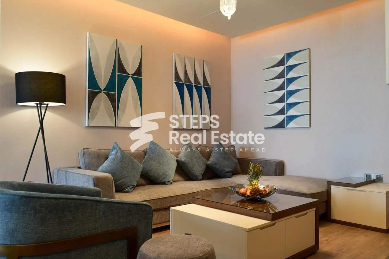 1 Bedrooms  Apartment  in Lusail -  Marina District  Fully Furnished