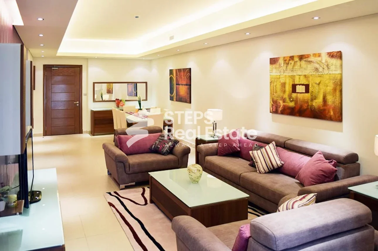 2 Bedrooms  Apartment  in Doha -  Umm Ghuwailina  Fully Furnished