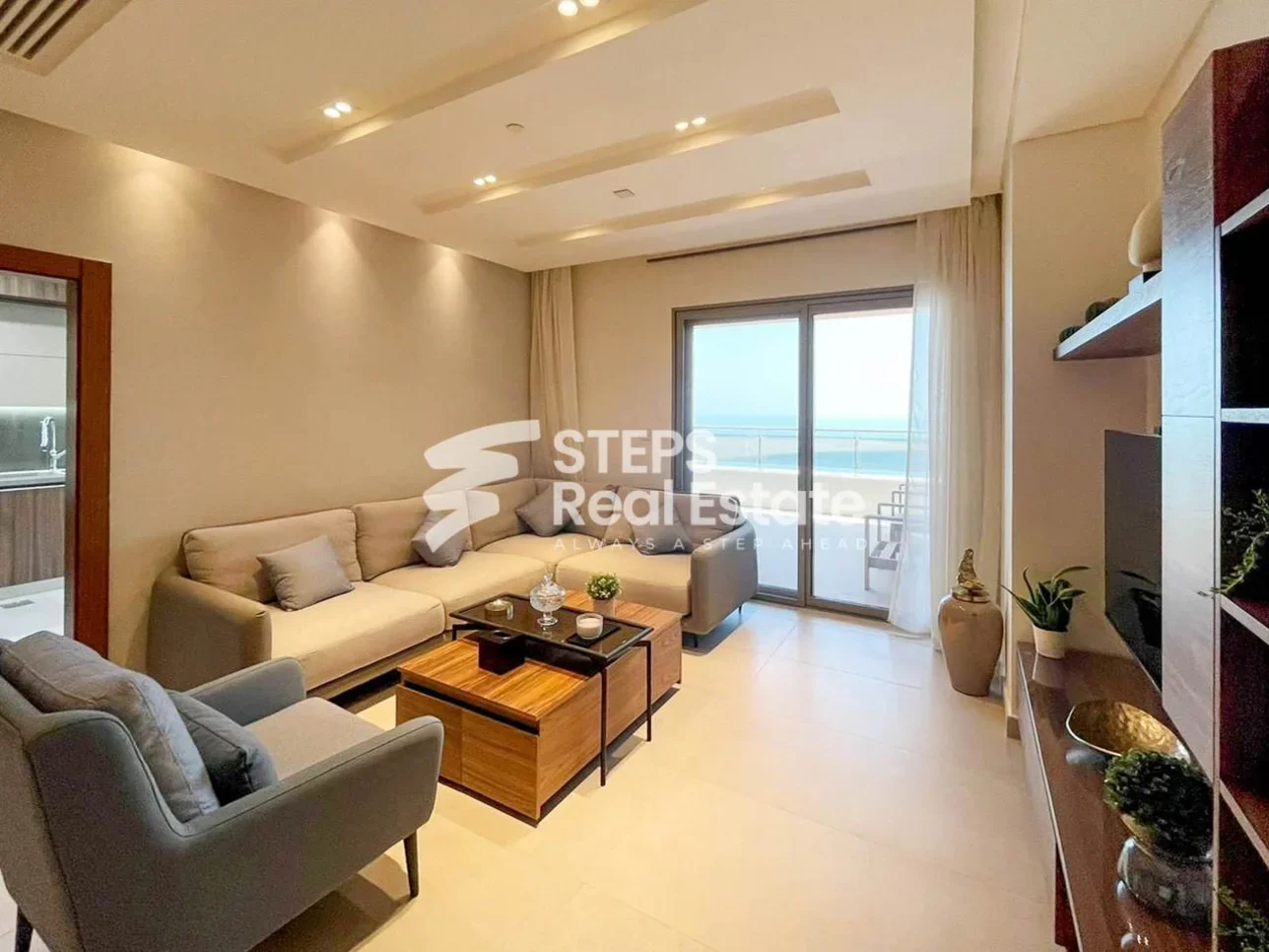 2 Bedrooms  Apartment  in Lusail -  Marina District  Fully Furnished