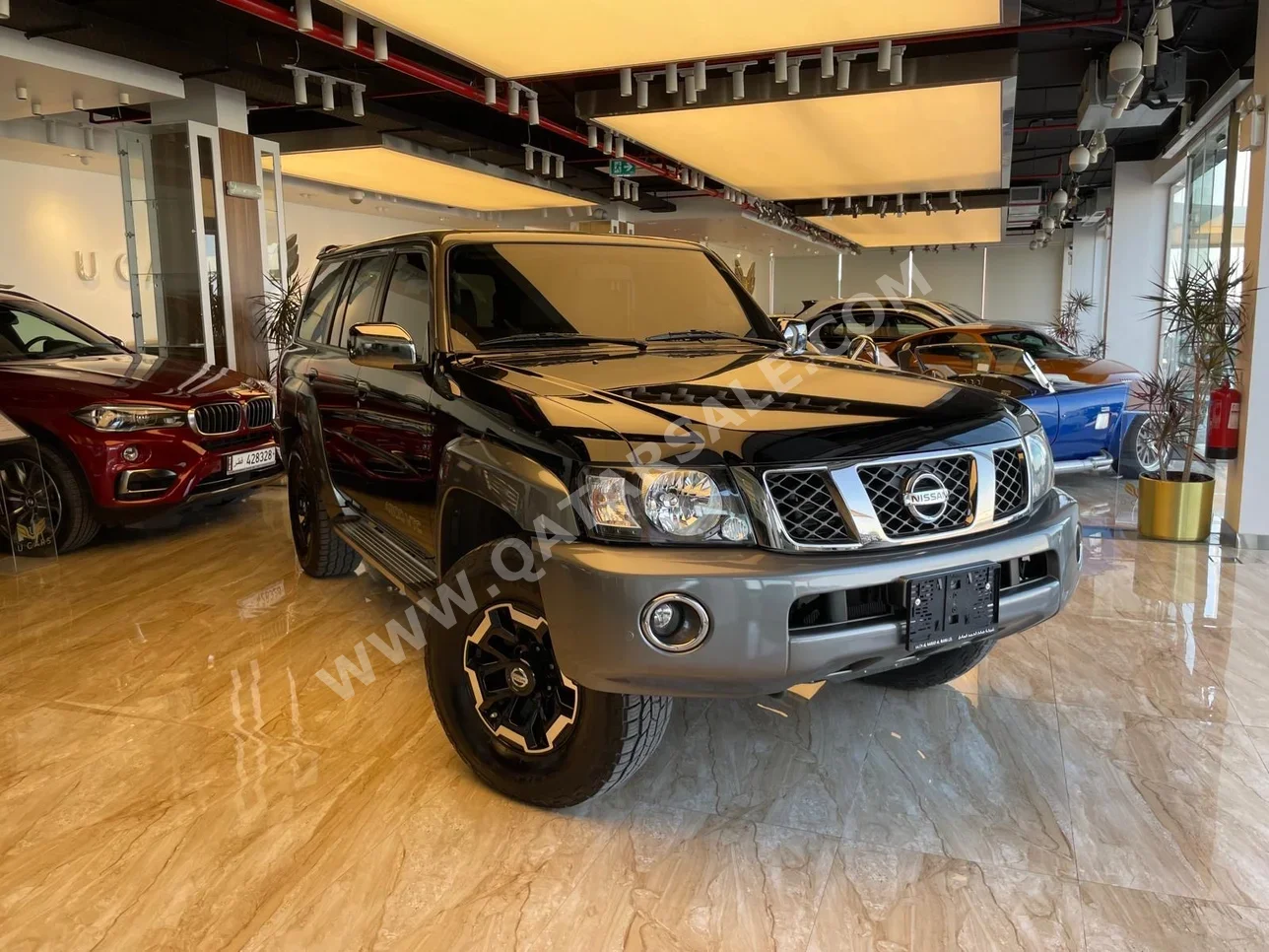 Nissan  Patrol  Super Safari  2022  Automatic  15,000 Km  6 Cylinder  Four Wheel Drive (4WD)  SUV  Black  With Warranty