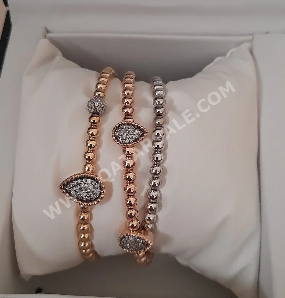 Gold Bracelet  Italy  Woman  mixed colour  18k