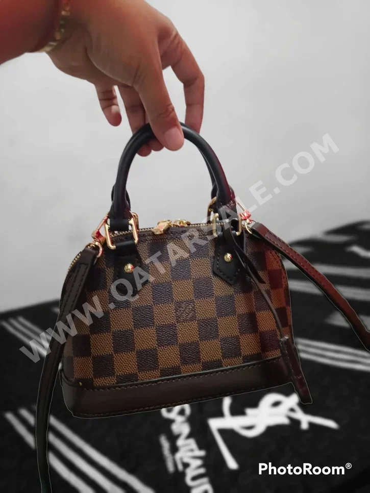 Purses  - Louis Vuitton  - Brown  - Genuine Leather  - For Women