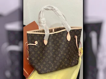 Tote Bag  - Louis Vuitton  - Brown  - Genuine Leather  - For Women