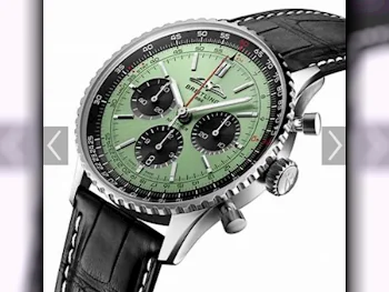 Watches - Breitling  - Quartz Watch  - Green  - Men Watches