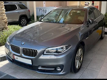 BMW  5-Series  520i  2015  Automatic  110,000 Km  4 Cylinder  Front Wheel Drive (FWD)  Sedan  Gray