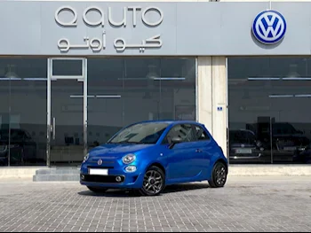 Fiat  500  2018  Automatic  72,000 Km  4 Cylinder  Front Wheel Drive (FWD)  Hatchback  Blue