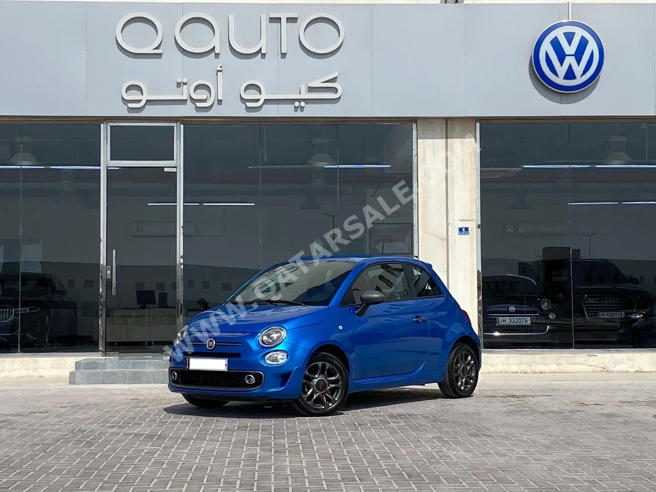 Fiat  500  2018  Automatic  72,000 Km  4 Cylinder  Front Wheel Drive (FWD)  Hatchback  Blue