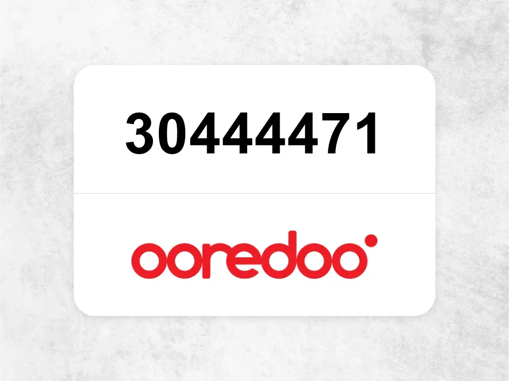 Ooredoo Mobile Phone  30444471