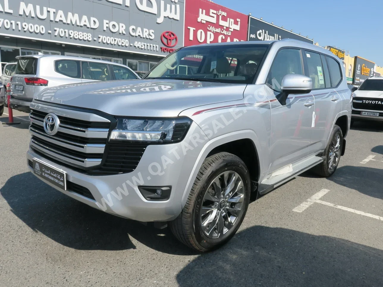 Toyota  Land Cruiser  GXR  2024  Automatic  0 Km  6 Cylinder  Four Wheel Drive (4WD)  SUV  Silver  With Warranty