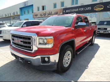 GMC  Sierra  SLE  2014  Automatic  206,000 Km  8 Cylinder  Four Wheel Drive (4WD)  Pick Up  Red