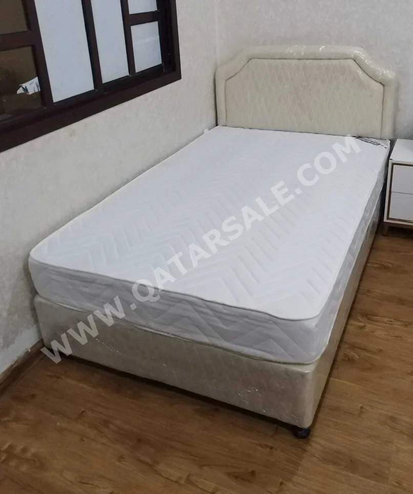 Beds - Single  - Orange  - Mattress Included