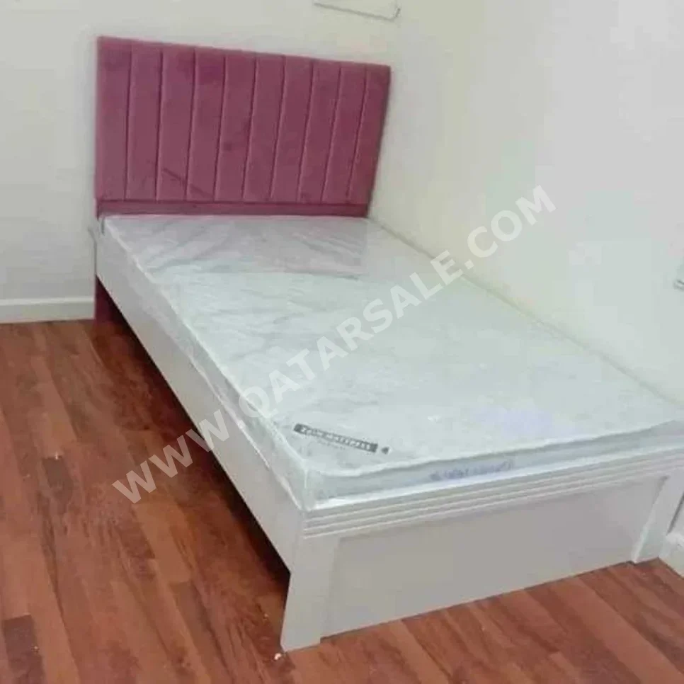 Beds - Single  - Pink  - Mattress Included