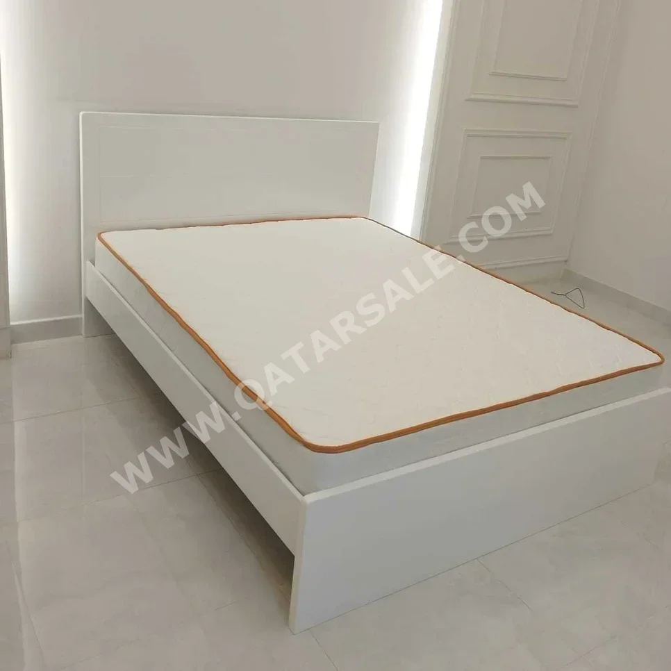 Beds - Queen  - White  - Mattress Included