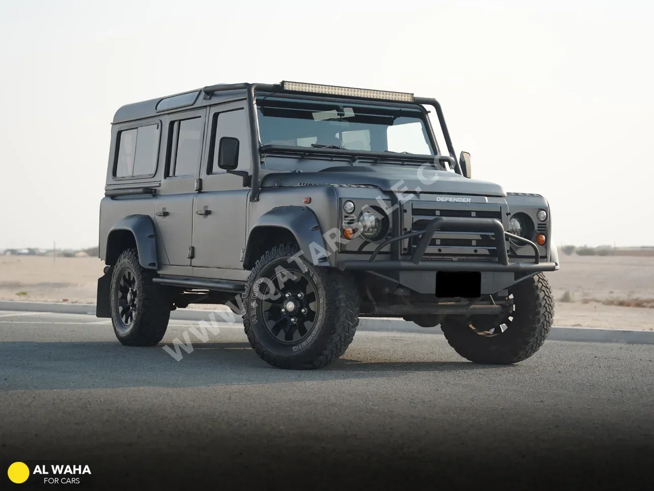 Land Rover  Defender  2012  Manual  134,000 Km  4 Cylinder  Four Wheel Drive (4WD)  SUV  Gray