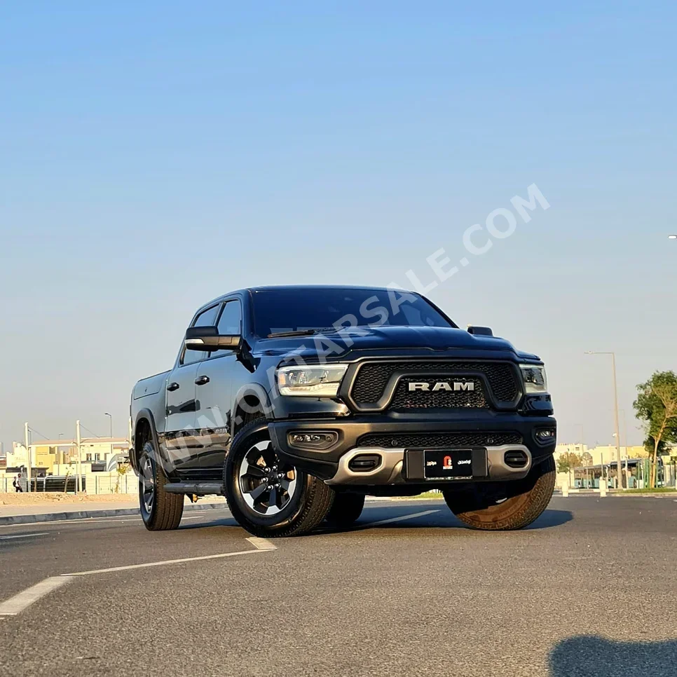 Dodge  Ram  Rebel  2022  Automatic  76,000 Km  8 Cylinder  Four Wheel Drive (4WD)  Pick Up  Black  With Warranty