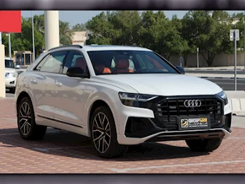 Audi  Q8  2019  Automatic  68,000 Km  6 Cylinder  Four Wheel Drive (4WD)  SUV  White