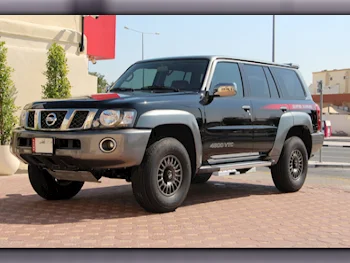 Nissan  Patrol  Super Safari  2022  Manual  50,000 Km  6 Cylinder  Four Wheel Drive (4WD)  SUV  Black  With Warranty