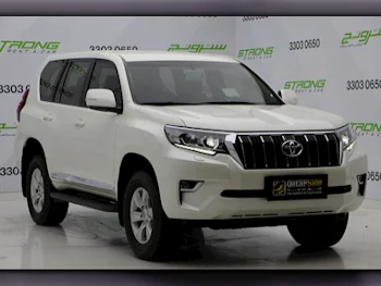 Toyota  Prado  2019  Automatic  9,617 Km  6 Cylinder  Four Wheel Drive (4WD)  SUV  Pearl  With Warranty