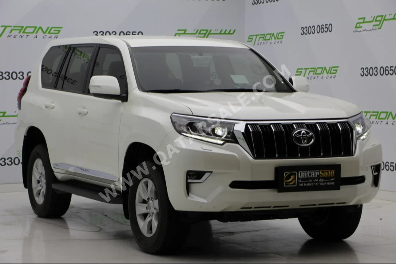 Toyota  Prado  2019  Automatic  9,617 Km  6 Cylinder  Four Wheel Drive (4WD)  SUV  Pearl  With Warranty