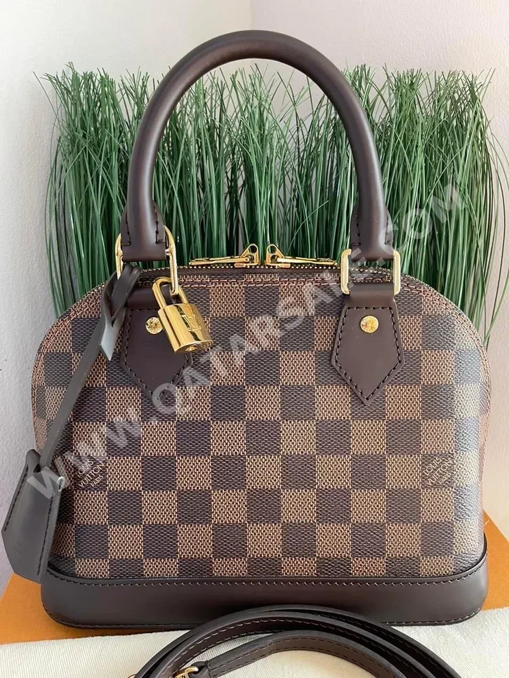 Purses  - Louis Vuitton  - Brown  - Genuine Leather  - For Women