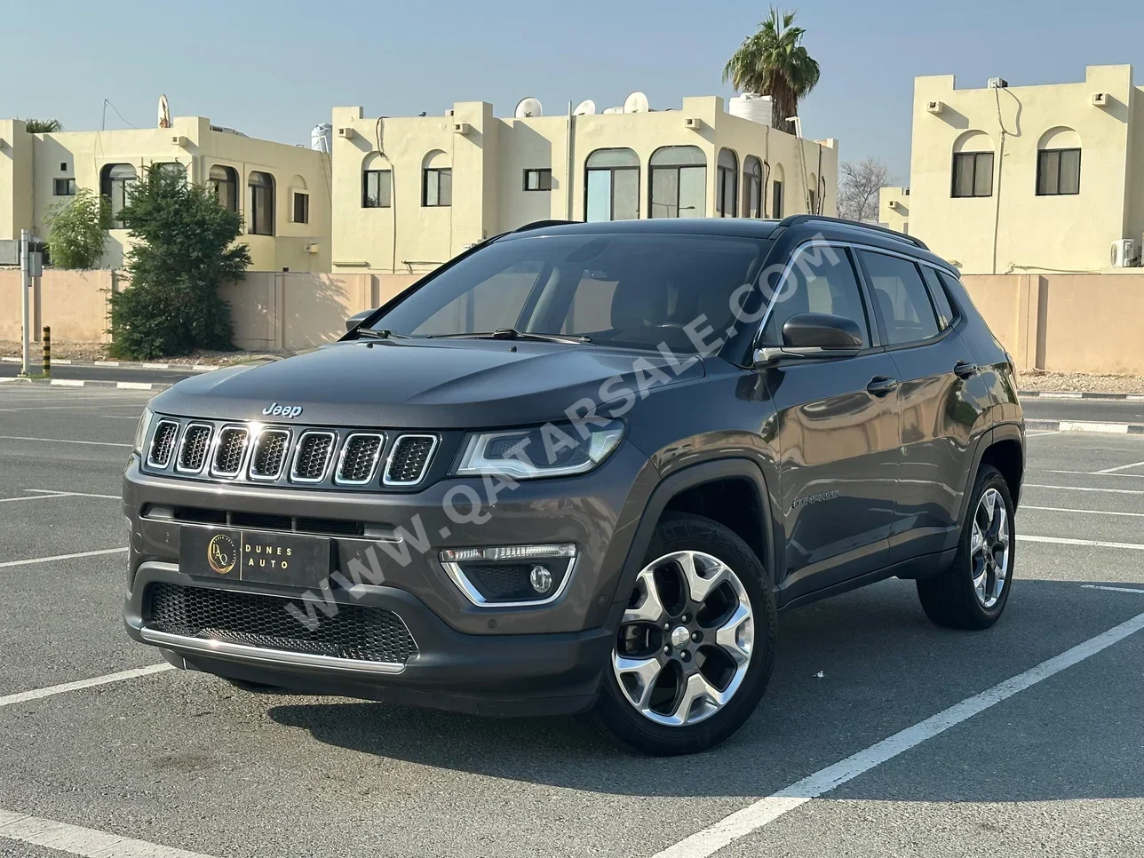 Jeep  Compass  Limited  2019  Automatic  75,000 Km  4 Cylinder  All Wheel Drive (AWD)  SUV  Dark Gray