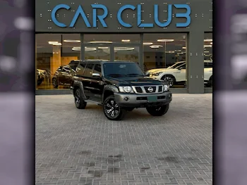 Nissan  Patrol  Super Safari  2024  Automatic  700 Km  6 Cylinder  Four Wheel Drive (4WD)  SUV  Black  With Warranty