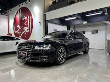 Audi  A8  L  2017  Automatic  42,000 Km  6 Cylinder  All Wheel Drive (AWD)  Sedan  Black