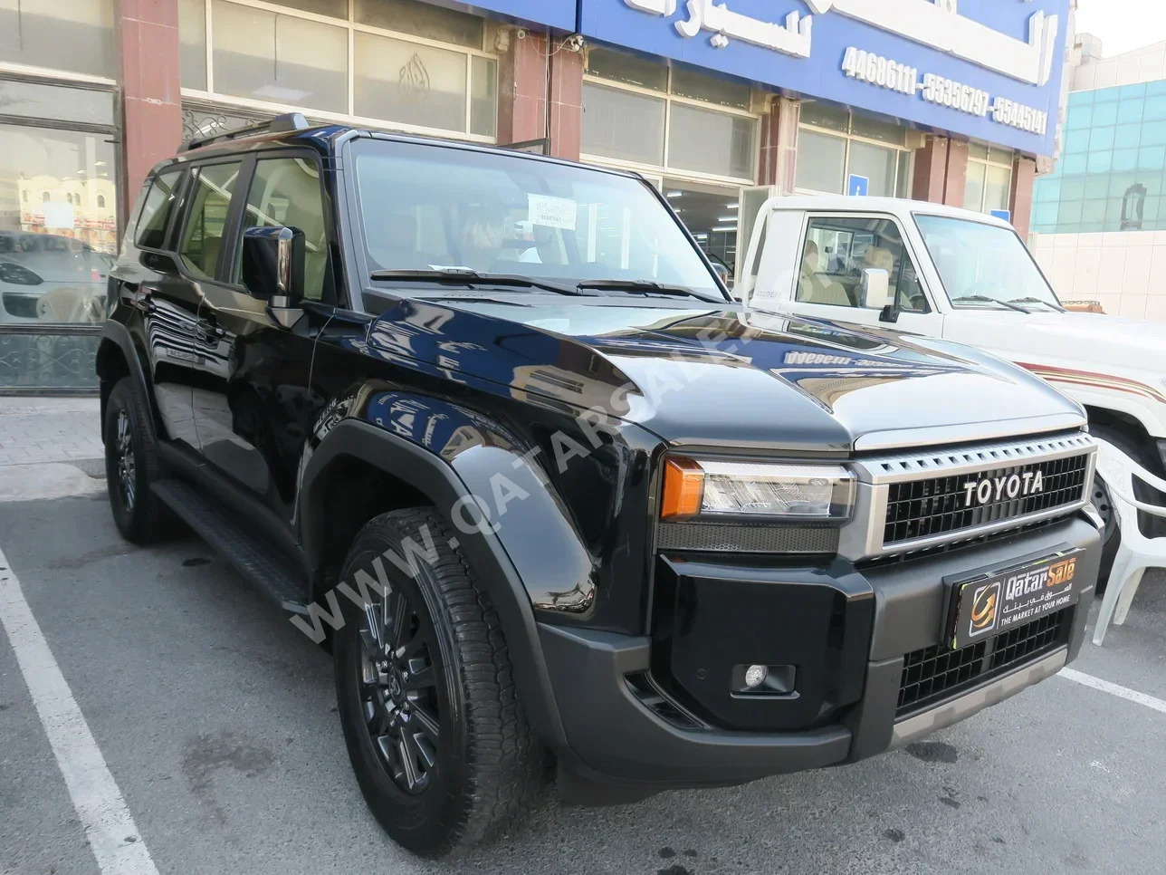 Toyota  Prado  TX Turbo  2024  Automatic  500 Km  4 Cylinder  Four Wheel Drive (4WD)  SUV  Black  With Warranty