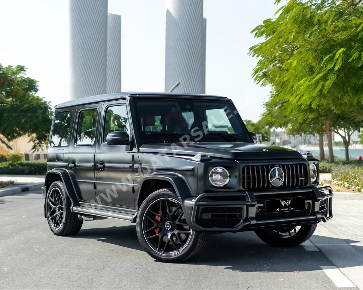 Mercedes-Benz  G-Class  63 AMG  2021  Automatic  29,000 Km  8 Cylinder  Four Wheel Drive (4WD)  SUV  Black