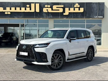 Lexus  LX  600 F Sport  2024  Automatic  0 Km  6 Cylinder  Four Wheel Drive (4WD)  SUV  White  With Warranty