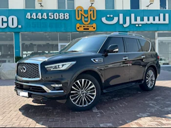 Infiniti  QX  80  2021  Automatic  21,000 Km  8 Cylinder  Four Wheel Drive (4WD)  SUV  Black  With Warranty