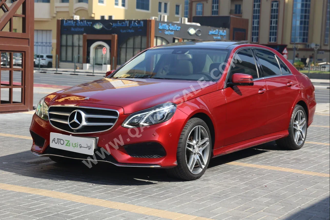 Mercedes-Benz  E-Class  400  2016  Automatic  110,900 Km  6 Cylinder  Rear Wheel Drive (RWD)  Sedan  Red