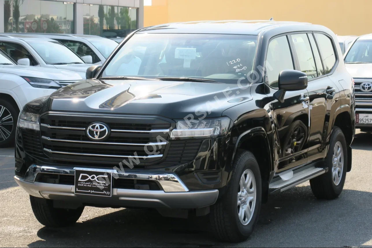 Toyota  Land Cruiser  GX  2024  Automatic  0 Km  6 Cylinder  Four Wheel Drive (4WD)  SUV  Black  With Warranty