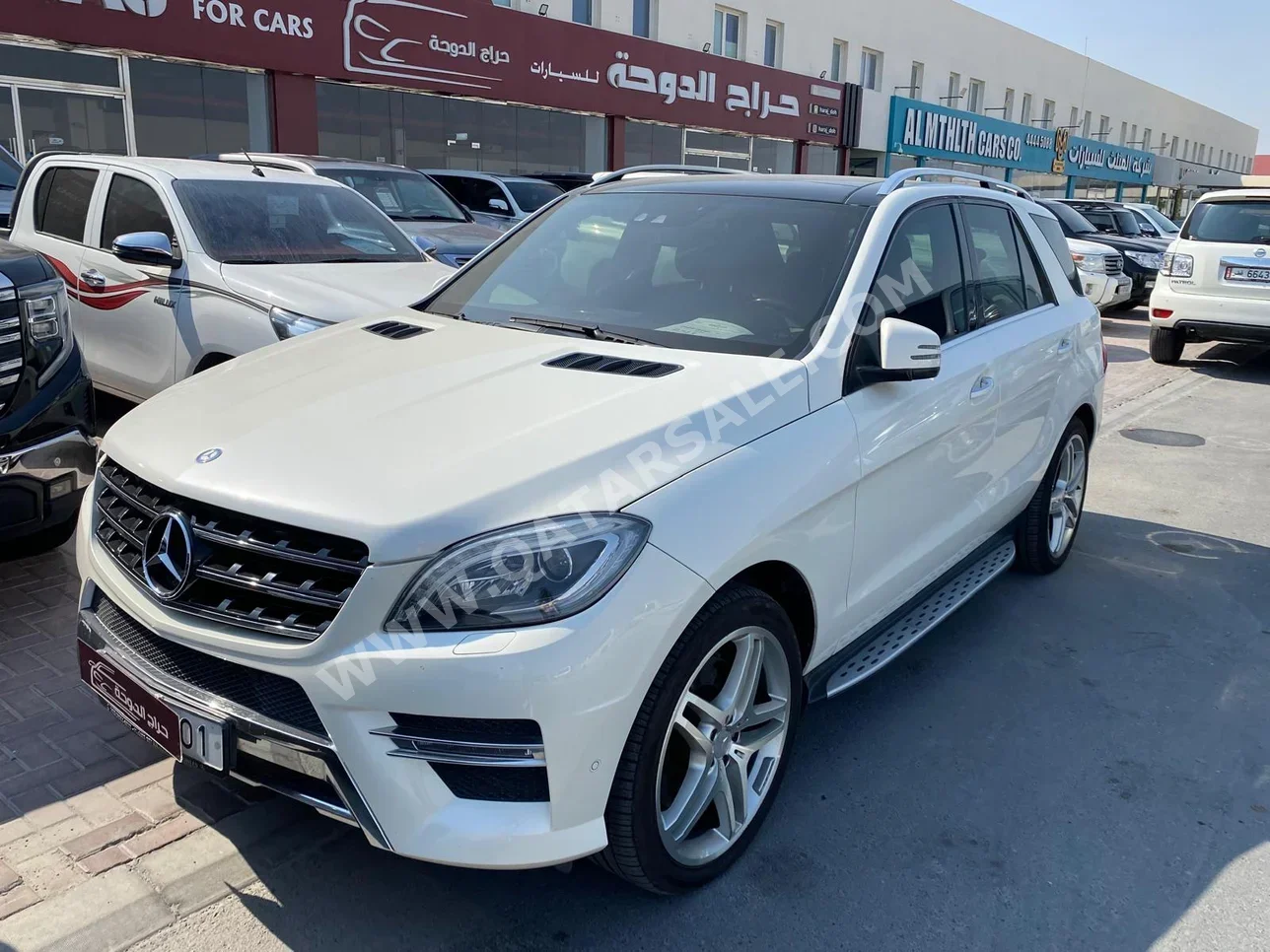 Mercedes-Benz  ML  500  2013  Automatic  118,000 Km  8 Cylinder  Four Wheel Drive (4WD)  SUV  White