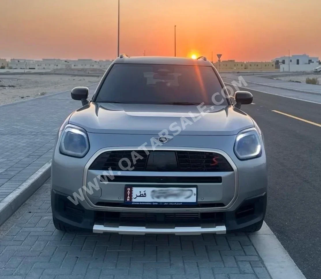 Mini  Cooper  CountryMan  S  2024  Automatic  7,900 Km  4 Cylinder  All Wheel Drive (AWD)  Hatchback  Silver  With Warranty