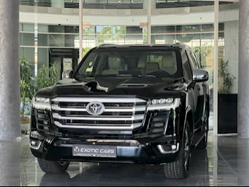 Toyota  Land Cruiser  VX Twin Turbo  2022  Automatic  68,000 Km  6 Cylinder  Four Wheel Drive (4WD)  SUV  Black  With Warranty