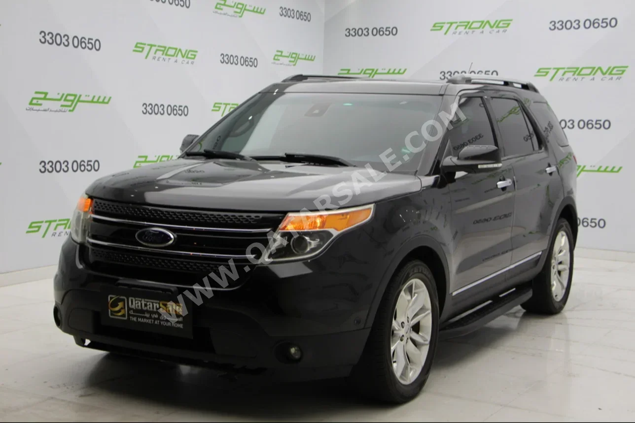 Ford  Explorer  Limited  2013  Automatic  153,000 Km  6 Cylinder  Four Wheel Drive (4WD)  SUV  Black