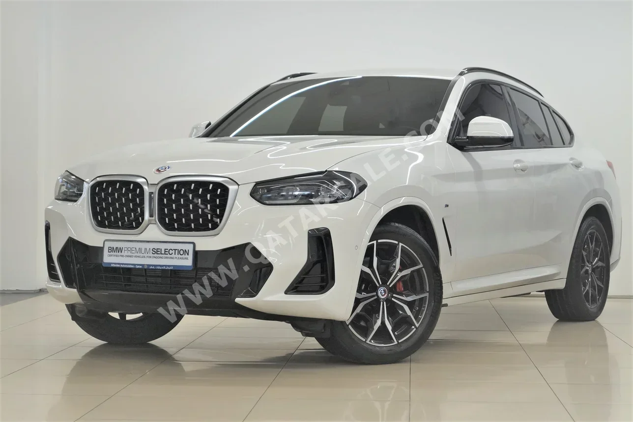 BMW  X-Series  X4  2022  Automatic  53,400 Km  4 Cylinder  Four Wheel Drive (4WD)  SUV  White  With Warranty