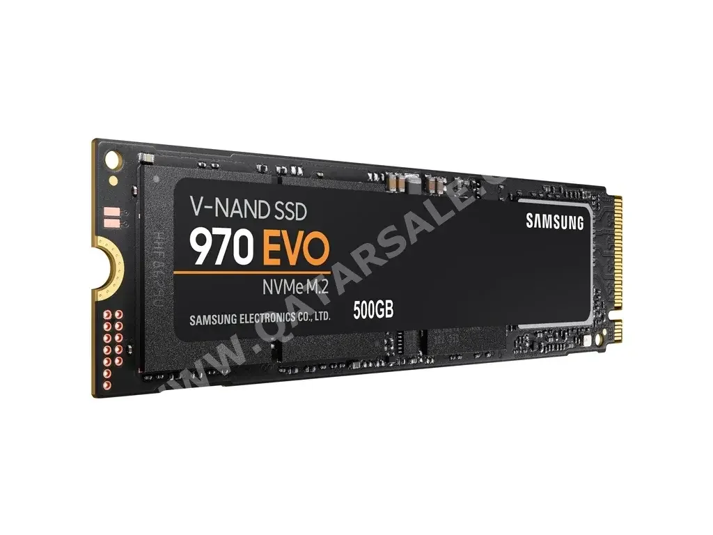 Storage Drives Samsung  Internal  mSATA  2020  NVMe  970 Evo /  SSD /  500 GB