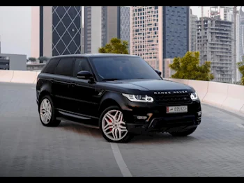 Land Rover  Range Rover  Sport  2015  Automatic  145,000 Km  8 Cylinder  Four Wheel Drive (4WD)  SUV  Black