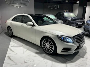 Mercedes-Benz  S-Class  400  2016  Automatic  81٬000 Km  6 Cylinder  Rear Wheel Drive (RWD)  Sedan  White