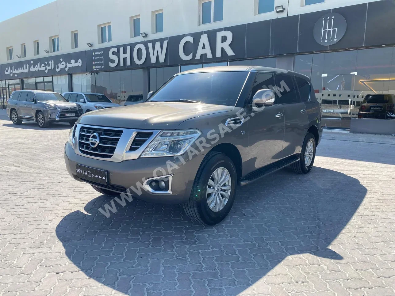 Nissan  Patrol  SE  2015  Automatic  228,000 Km  8 Cylinder  Four Wheel Drive (4WD)  SUV  Bronze