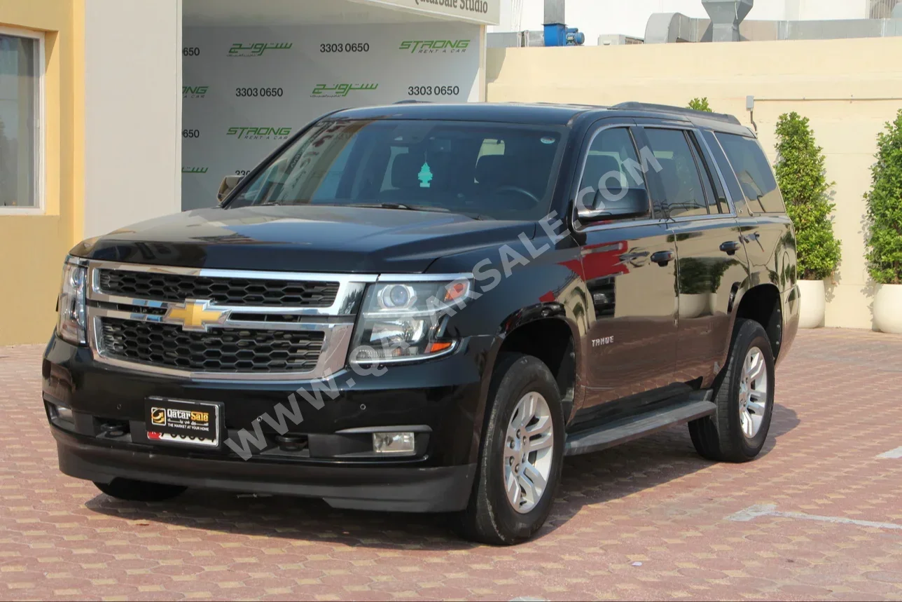 Chevrolet  Tahoe  LS  2015  Automatic  145,000 Km  8 Cylinder  Rear Wheel Drive (RWD)  SUV  Black  With Warranty