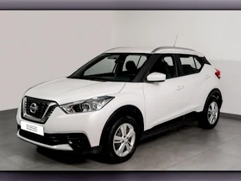 Nissan  Kicks  2020  Automatic  65,137 Km  4 Cylinder  Front Wheel Drive (FWD)  SUV  White