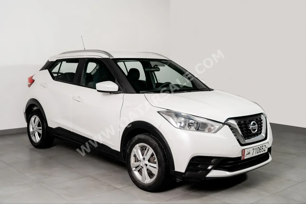 Nissan  Kicks  2020  Automatic  82,687 Km  4 Cylinder  Front Wheel Drive (FWD)  SUV  White