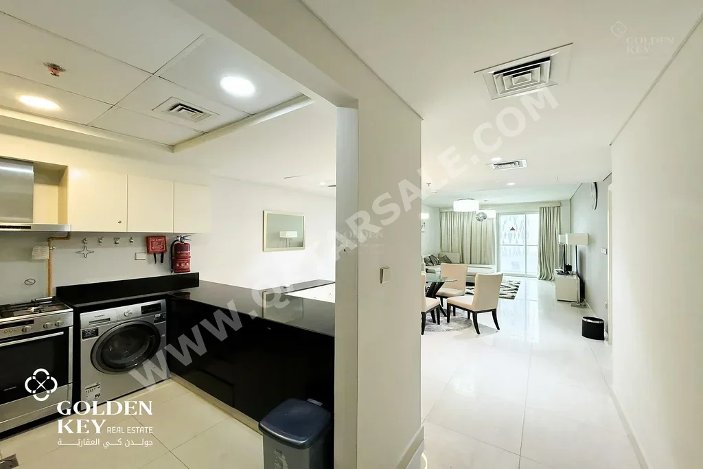 1 Bedrooms  Apartment  For Rent  in Lusail -  Marina District  Fully Furnished